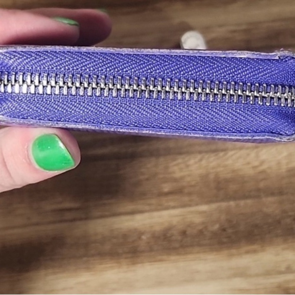Louis Vuitton Purple Epi Leather Wallet - Picture 6 of 16